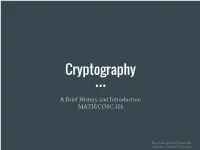 Cryptography