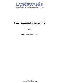 Les Noeuds Marins