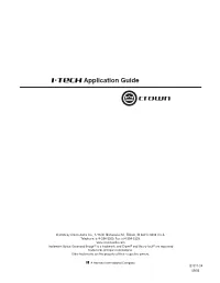 I-Tech Application Guide 1