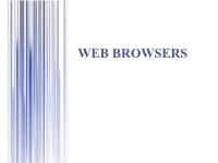 Web Browsers