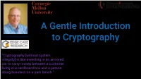 A Gentle Introduction to Cryptography