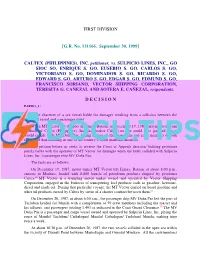 Caltex Vs Sulpicio Lines