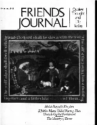 Quaker Thought and . Today
