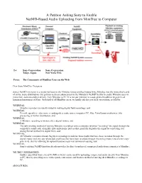 A Petition Asking Sony to Enable Netmd-Based Audio Uploading from Minidisc to Computer