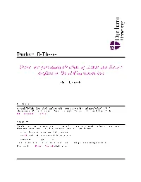 Durham E-Theses