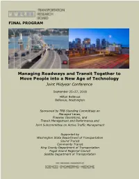 Managed Lanes 2018 Onsite Program.Pub