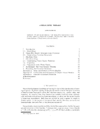 Invariants from Curvature 3 2.1. Constructing Curvature Invariants 6 3
