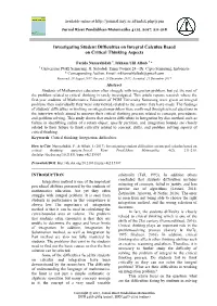 Investigating Student Difficulties on Integral Calculus Based on Critical Thinking Aspects