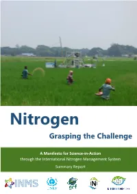 Nitrogen: Grasping the Challenge