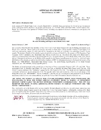 Official Statement