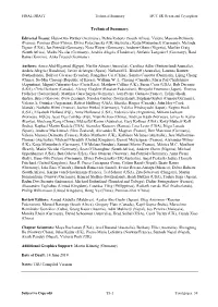 FINAL DRAFT Technical Summary IPCC SR Ocean and Cryosphere