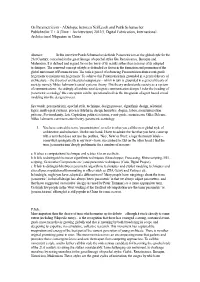 On Parametricism