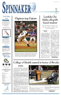 Ospreys Top Gators