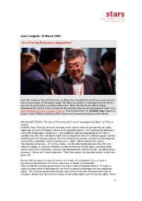 Xi Is Facing Enormous Opposition“