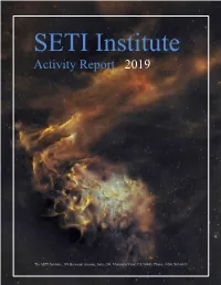 Activity Report 2019