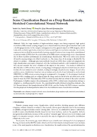 Scene Classification Based on a Deep Random-Scale Stretched
