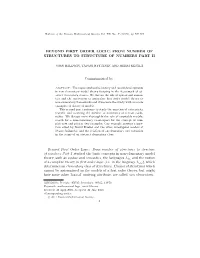 Beyond First Order Logic: from Number of Structures to Structure of Numbers Part Ii