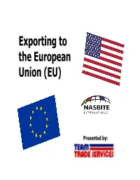 Doing Business in the EU