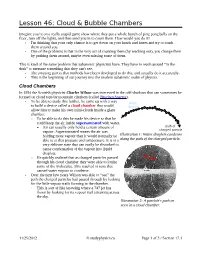 Lesson 46: Cloud & Bubble Chambers