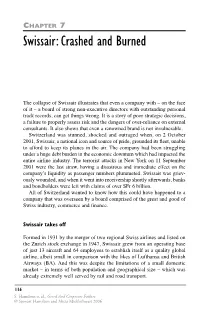 Swissair: Crashed and Burned