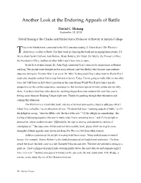 Another Look at the Enduring Appeals of Battle