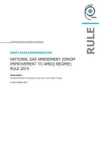 Draft Determination and the More Preferable Draft Rule by 24 October 2019