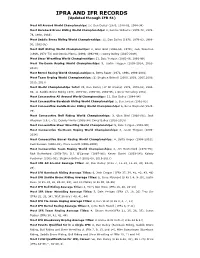 16. Ipra and Ifr Records