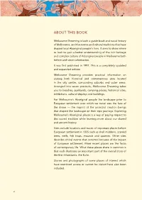 Melbourne-Dreaming-Intro 1.Pdf (Pdf, 1.91
