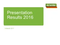 Presentation Results 2016