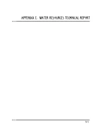 Water Resources Technical Report