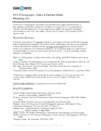 Reading List
