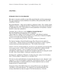 A Guide to Mental Disorders