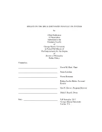 ESSAYS on the DRUG DISCOVERY INNOVATION SYSTEM By