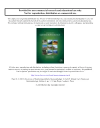 Treatise in Geomorphology: Overview of Weathering and Soils