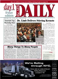 AES DAILY Day1 Edition Serving the 131St AES Convention 3