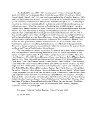 The Smith, H.W. Mss., 1817-1987, Consist Primarily of Letters Of