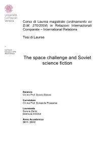 The Space Challenge and Soviet Science Fiction