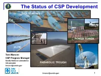 The Status of CSP Development