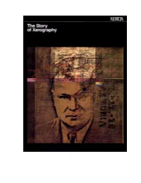 The Story of Xerography (PDF, 1.6