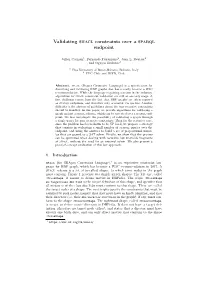 Validating Shacl Constraints Over a Sparql Endpoint