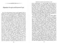DISPOSITION CONCEPTS and EXTENSIONAL LOGIC ------ARTHUR PAP------Not Be "Contrary-To-Fact") : If I Pull the Trigger, the Gun Will Fire