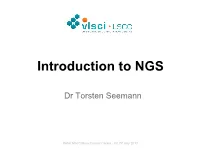 Introduction to NGS