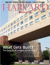 What Gets Built? the Politics of Campus Architecture Certiﬁ Ed Pre-Owned BMW One of Our ﬁ Nest Hours, Revisited