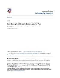 Core Concepts in Heroism Science, Volume Two