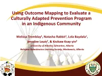 Maskwacis Life Skills Training Program