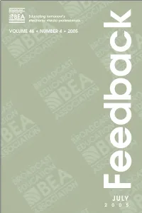 2 0 0 5 Volume 46 • Number 4