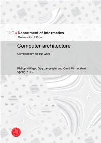 Computer Architecture