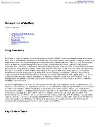Doravirine (Pifeltro)