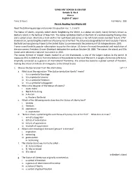 3 Hours Full Marks : 100 Part-A: Reading Test [Marks-50]
