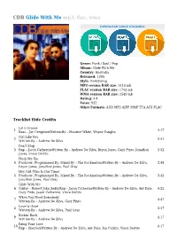 CDB Glide with Me Mp3, Flac, Wma